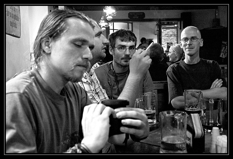 Hospoda v Praze - 10.7.2007